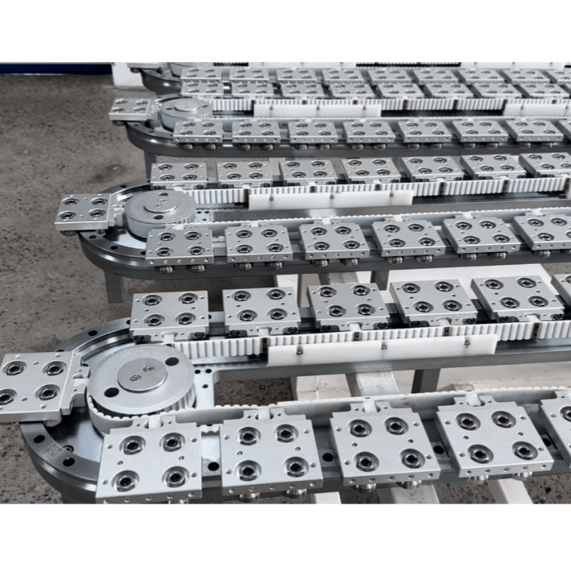 上海自动化国产轴承钢材质环形导轨输送线定制公司